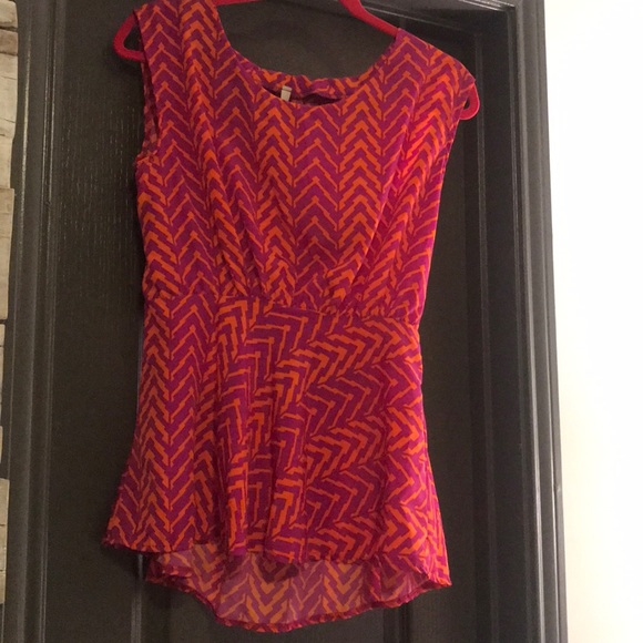 Pink & Orange Top - Picture 2 of 4
